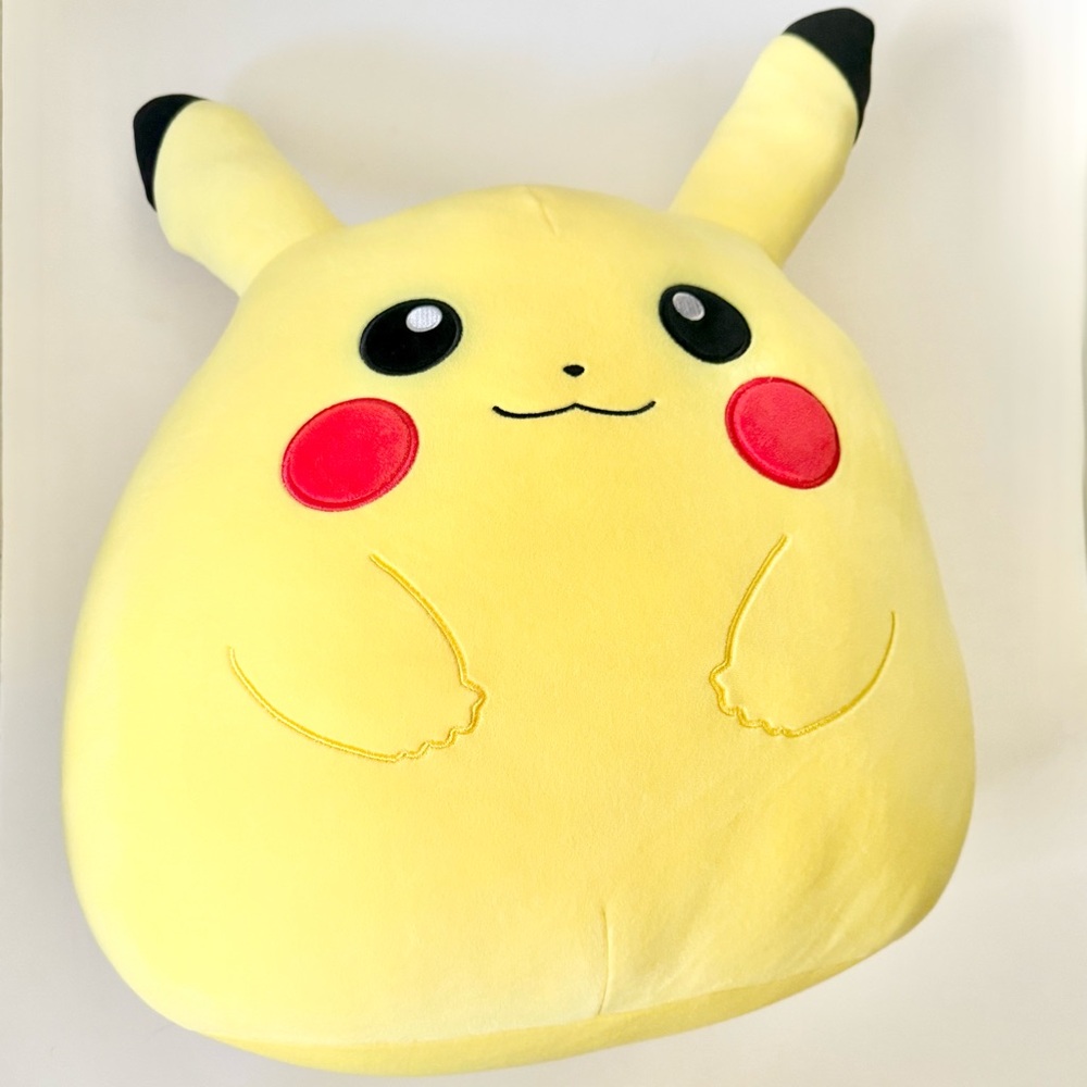 Pikachu Plush Pillow Squishmallow 14”